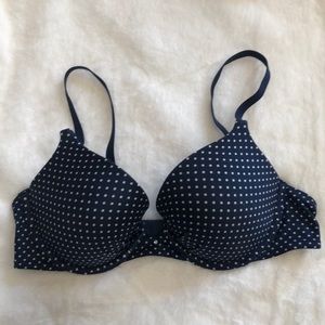 Maidenform polka dot push up bra 36B